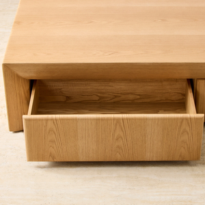 Mesa de Centro Moderna de Madera Maciza de Primera Calidad, Diseño Minimalista, Muebles para Sala de Estar - Product Image 3