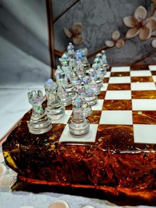 Belladec High Quality Custom Resin <b>Chess</b> Board Box <b>Chess</b> Game <b>Set</b> Handmade Artistic Luxury <b>Chess</b> Pieces Sports Style High - Product Image 2
