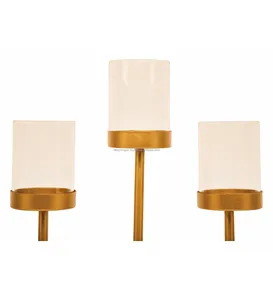 Porte-bougie en aluminium moulé artisanal moderne, couleur et taille personnalisables pour la maison, les restaurants, décoration de Noël - Meilleurs prix - Product Image 5