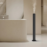 Diffuseur d'arômes intelligent AeroScent en métal, colonne sur pied de 800 mm avec contrôle par application, électrique sans eau, 280 ml, usage commercial