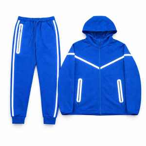 Nuevo Conjunto Deportivo de Invierno para Hombre con Capucha, 2 Piezas, Casual, Grueso, 100% Algodón, Diseño Personalizado - Product Image 6