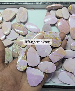 Cuarzo Natural Cabujón, Gema de Alta Calidad, Corte Ovalado Plano, Piedras Sueltas Semipreciosas para Joyería, Irfan Gems - Product Image 6