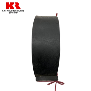 Plinthe en caoutchouc naturel de haute qualité de 6mm d'épaisseur 300mm de large et 10m de long pour un usage industriel - Product Image 5