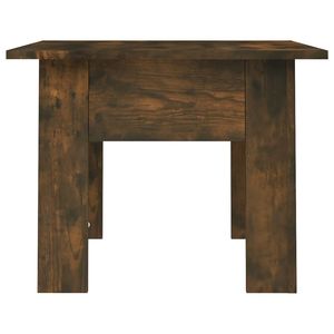 Table basse en bois d'ingénierie de type chêne fumé, 21,7x21,7x16,5 pouces - Product Image 5