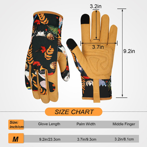 ถุงมือป้องกันงานหนักคุณภาพสูง ผลิตจากหนังสังเคราะห์เคลือบลาเท็กซ์ - Product Image 6