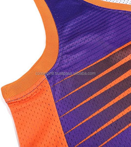 Ensemble d'uniformes de basketball personnalisés OEM pour hommes, maillot et short en maille 100% respirante Dryfit, impression par sublimation, modèle 2026 - Product Image 4