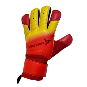 Gants de gardien de but Daizen Star en latex, à doigts entiers, antidérapants, respirants, avec fermeture auto-agrippante réglable au poignet, unisexe - Product Image 5