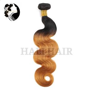 Vietnamese Super Double Hali Single Drawn Remy <b>Body</b> Wave Weft Extensions Chemically Processed All Colors Wholesale - Product Image 4