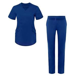 Conjunto de Pantalones Deportivos y Top, Uniforme Médico Profesional, Uniforme de Enfermería, Tejido de Punto Cómodo, Unisex - Product Image 4