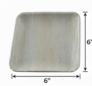 6 Inch flat Square Wood Serving Tray With Croissants Cookies Muffins Cinnamon Rolls Bakery Dessert <b>Platter</b> For Takeaway - Product Image 6