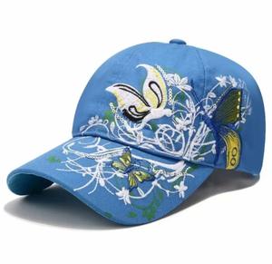 Casquette de baseball unisexe en polyester avec motif papillon imprimé par transfert thermique, style hip-hop, réglable pour toutes les saisons, usage décontracté - Product Image 4