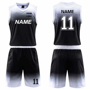 Uniformes de Baloncesto Personalizados para Hombre a Precio de Fábrica, Uniformes de Competición y Entrenamiento, Camisetas y Pantalones Cortos de Secado Rápido, Uniformes Sublimados - Product Image 2