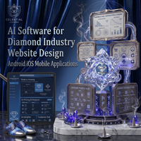 Logiciel IA pour WordPress et Shopify : Plugin pour la conception de sites web de l'industrie du diamant, applications mobiles Android/iOS, logiciel IA ERP et CRM