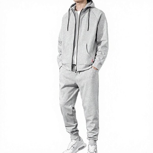 Conjunto Deportivo de Felpa para Hombre, Personalizado, Transpirable, de Otoño, Pantalón Largo y Sudadera, Ropa Deportiva de Algodón, Económico - Product Image 4