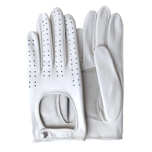 Guantes de Conducción de Cuero OEM al por Mayor, Diseño Personalizado Profesional, Transpirables, de Moda, Unisex, para Todas las Estaciones, Pakistán - Product Image 3
