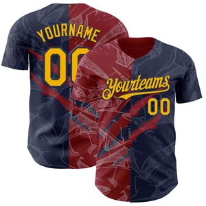 Maillots de baseball personnalisés en coton biologique 100 % avec sérigraphie, col en V, bretelles en T, entièrement boutonnés, antibactériens, à manches courtes, vente en gros - Product Image 1