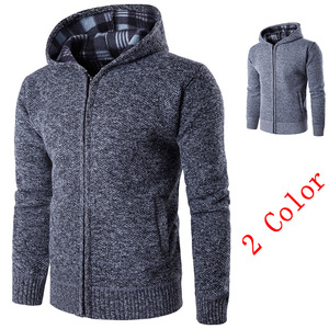 Suéteres de Punto Clásicos para Hombre, con Cierre de Cremallera, Estampado de Primavera, Antiarrugas y Transpirables - Product Image 2