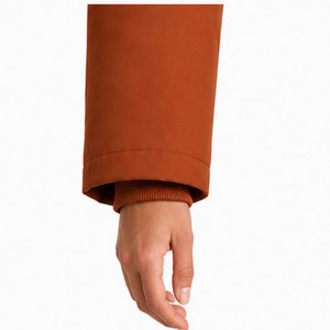 Women's Long Hooded Parka <b>Jacket</b> featuring <b>Warm</b> Fleece Interior, <b>Waterproof</b> Windproof Fabric and Modern Slim Fit Winter Fashion - Product Image 4