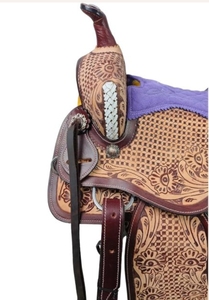 Silla de Montar Occidental de Nuevo Diseño 2026, Cómoda y de la Mejor Calidad, Hecha en Uttar Pradesh, de Cuero, la Mejor Oferta para Carreras de Caballos - Product Image 2