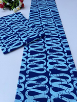 Tissu en coton imprimé africain authentique du Ghana pour robes de filles, artisanat fait main, couture OEM