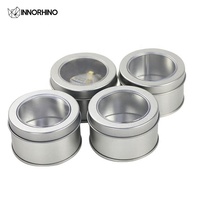 Boîte en étain alimentaire Logo personnalisé étui en étain cadeau Cookie métal Tarimisu gâteau conteneur thé café Snack boîte en fer blanc marque privée/personnalisé