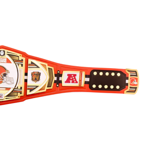 Cinturón de Campeonato de los Cleveland Browns, Cinturón de Fútbol Americano Personalizable, Cinturón Deportivo Coleccionable de Alta Calidad para Fanáticos - Product Image 4