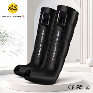 Masajeador de Pies y Piernas con 6 Cámaras de Compresión de Aire, Botas Inalámbricas con Vibración y Luz, Recuperación Muscular, Personalizable OEM ODM AS ALL STAR - Product Image 1