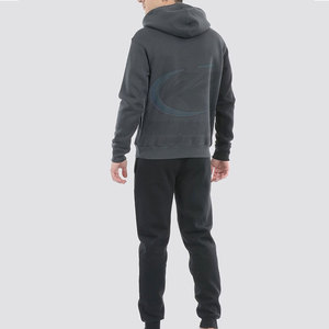Adults Winter Hooded Solid Breathable Eco-Friendly Cotton <b>Polyester</b> <b>Tracksuit</b>-High Quality Made in Pakistan - Product Image 3