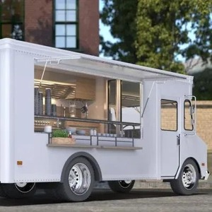 Remolque de Comida Multifuncional Personalizado/Camión de Comida con Equipo para Hornear/Carrito de Pizza y Hamburguesas - Product Image 1