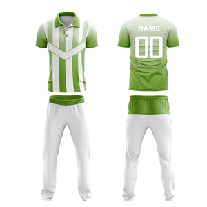 Équipe de fabrication professionnelle d'uniformes de cricket, en tissu sportif flexible, pour les matchs de championnat. - Product Image 1