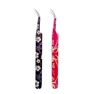 Professional Volume Lash Extension <b>Tweezers</b> Set Private Label <b>Tweezers</b> for Eyelash Extension - Product Image 1