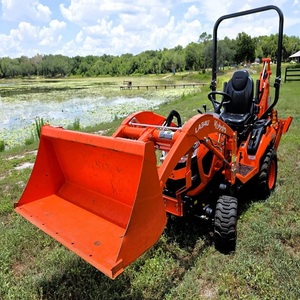 Precio de Fábrica, Mini Tractor Kubota BX-23S, Motor Diésel de 23 HP con Cargador Frontal, Paquete de Cargador Frontal de Alta Resistencia - Product Image 3