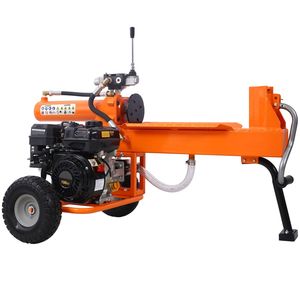 Portable 20 Ton <b>Auto</b> Return Ram <b>System</b> Gear Pump 7HP <b>Engine</b> Horizontal Full Beam Steel Wedge Firewood Splitter Log Stoves - Product Image 5
