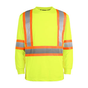 Conjuntos de Ropa de Seguridad de Alta Visibilidad, Uniformes de Trabajo de Alta Calidad, Logotipo Personalizado, LED Intermitente Reflectante, Clase 2, Camisas y Pantalones para Trabajadores, CE - Product Image 1