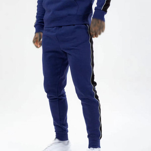 Survêtements pour hommes au design premium, nouveau design, survêtement bleu royal avec bande latérale blanche et noire, vêtements de loisirs - Product Image 6
