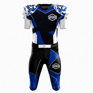 Ensemble d'uniformes de football américain durables, conçus pour un jeu intensif avec technologie de contrôle de l'humidité et confort longue durée - Product Image 1
