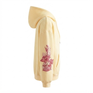 Sweat à capuche en polaire tendance avec poche kangourou et cordon de serrage - Product Image 2