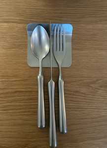 ชุดช้อนส้อมร้านอาหารญี่ปุ่น 4 ชิ้น ดีไซน์ลายตอก ชุดอุปกรณ์รับประทานอาหาร เกรดสำหรับอาหาร ปลอดภัยสำหรับเครื่องล้างจาน ขายดี - Product Image 2