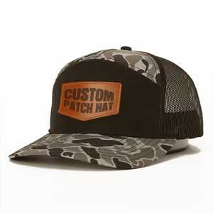 Casquette Trucker en Maille Camouflage Personnalisable Unisexe Réglable Chapeau Décontracté Respirant en Polyester Coton pour Toutes Saisons - Product Image 6