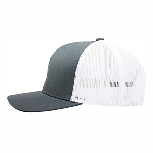 Pour hommes personnalisé 5 panneaux noir structuré broderie découpée au Laser Performance trou perforé 100% coton sport casquettes de Baseball - Product Image 5