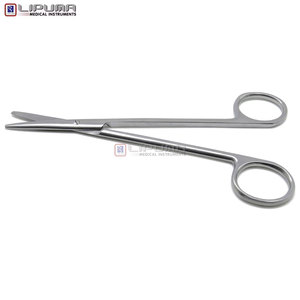 Ciseaux Metzenbaum Premium en acier inoxydable de 6 pouces, à pointes arrondies, finition argentée, instrument médical manuel pour interventions chirurgicales - Product Image 3