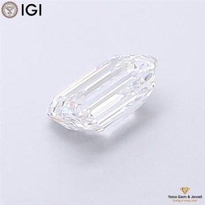 Diamante CVD Cultivado en Laboratorio de 0.50 Quilates de la Mejor Calidad, Claridad VVS1, Color D, con Certificado IGI, Corte Esmeralda, para Anillo de Compromiso de Diseñador - Product Image 6