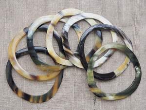 Bracelet en corne de buffle poli style animalier, mode naturelle, unisexe, pour couples, vente en gros par HF CRAFTS - Product Image 4