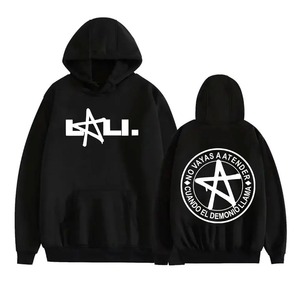 Custom 100% Cotton Fleece Oversized Cartoon Print <b>Hoodie</b> Pullover Sweatshirt <b>Soft</b> Warm Breathable Casual Streetwear Men <b>Women</b> - Product Image 3