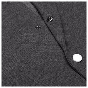 Veste universitaire d'hiver pour homme de haute qualité, prix de gros abordable, col montant, en polaire respirante, écologique, grandes tailles, faible MOQ - Product Image 4