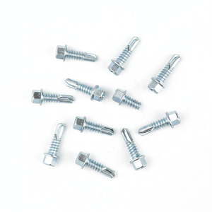 Professional PDC Model 5 Metric/Inch Self-Drilling Carbon Steel Class 8 Screw Washer Head Zinc Hot-Dip Galvanized <b>Deep</b> Thread - Product Image 1