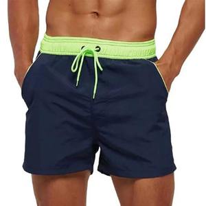 Nuevos pantalones cortos deportivos casuales para hombre, para gimnasio, correr, verano, fitness, de secado rápido, transpirables, con cintura elástica, personalizables. - Product Image 3