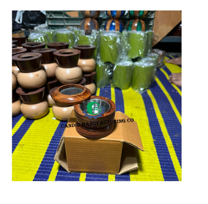 Support à encens en bois de santal fait main, écologique, diffuseur d'aromathérapie spirituelle, brûleur de parfum de bureau, décoration intérieure - Product Image 4