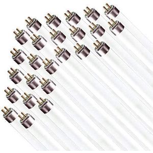 Tube fluorescent T8 super blanc 17W 24 pouces 5000K à économie d'énergie, culot G13, 17 watts, double broche - Product Image 1