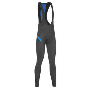 Cuissard à bretelles Unis, longueur longue, noir avec dos jaune, séchage rapide, évacuation de l'humidité, Spandex/Nylon, cuissard VTT personnalisé - Product Image 6